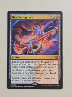 Resonating Lute R Secrets of Strixhaven 0221 NM - Image 1