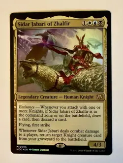 Sidar Jabari of Zhalfir Commander: March of the Machine Regular - Image 1