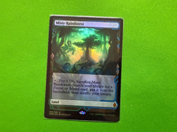 1x NM Foil Misty Rainforest Zendikar Rising Expedition MTG Magic the Gathering - Image 1