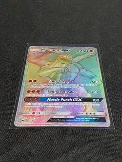 Pokemon Machamp GX 154/147 Burning Shadows Hyper Rare - Image 4