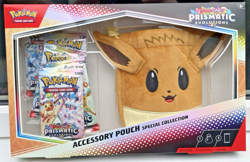 POKEMON TCG SCARLET VIOLET PRISMATIC EVOLUTIONS ACCESSORY POUCH SPECIAL EDITION - Image 1