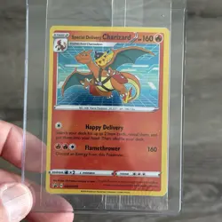 Pokemon TCG Special Delivery Charizard SWSH075 Promo Card - Factory Sealed - Image 1
