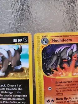 Pokemon TCG Houndour 87/147 & Houndoom 14/147 Aquapolis Non-Holo - Image 5