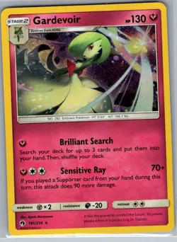 Gardevoir - (Cosmos Holo) 141/214 - Pokemon Card - NM - Image 1