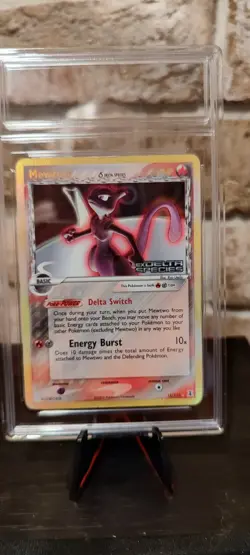 1x Mewtwo (Delta) - 12/113 - Holo Rare - STAMP- Moderately Played Pokemon - Image 1