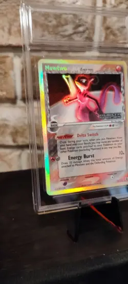 1x Mewtwo (Delta) - 12/113 - Holo Rare - STAMP- Moderately Played Pokemon - Image 3