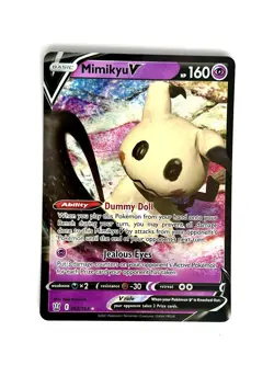 Mimikyu V 062/163 Holo V Rare Battle Styles Pokemon Near Mint - Image 1