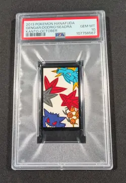 2013 Pokemon Hanafuda Gengar Dodrio Seadra PSA 10 GEM MINT Kanto October - Image 1