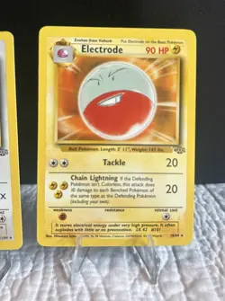 Pokemon WOTC 1999 Jungle Kangaskan Victreebel Electrode LP/NM Non Holo - Image 4