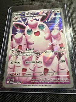 Pokemon TCG Phantasmal Flames Wigglytuff Illustration Rare 105/094 - Image 1