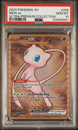 2023 POKEMON 151 ULTRA-PREMIUM COLLECTION #205 MEW EX PSA 10 - Image 1