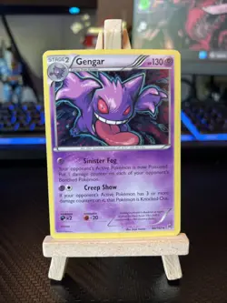 2015 Pokemon TCG Gengar 60/162 Alternate Holo Rare XY Breakthrough - Image 2