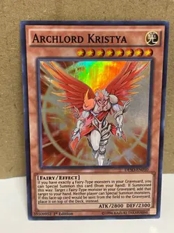 Archlord Kristya DESO-EN050 1st Edition LP Destiny Soldiers - Image 1