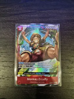 One Piece TCG - OP06-013 Monkey D Luffy - R Alt Art EN NM - Image 1