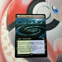 MTG Turbulent Wilderness (0107) Non-Foil Extended Art Secrets Of Strixhaven NM - Image 2