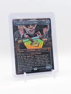 MTG - Codie, Vociferous Codex - FOIL Borderless Mythic #157 - Special Guests SOS - Image 1