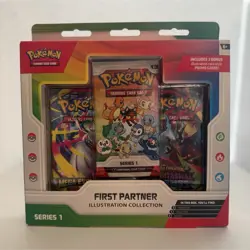 Pokemon TCG First Partner Illustration Collection Series 1 - New Sealed Box - Image 1