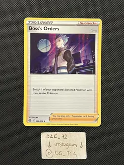 Pokemon Brilliant Stars - Boss’s Orders - 132/172 - Holo Rare - M/NM - Image 1