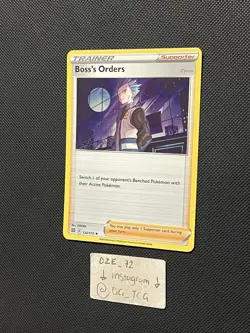 Pokemon Brilliant Stars - Boss’s Orders - 132/172 - Holo Rare - M/NM - Image 4