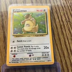 Unlimited Holo Rare Kangaskhan Pokemon Card 5/64 - Image 1