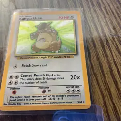 Unlimited Holo Rare Kangaskhan Pokemon Card 5/64 - Image 2