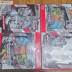 Pokemon Black & White Flare Binder and Poster Collection Snivy Tepig Oshawott - Image 1