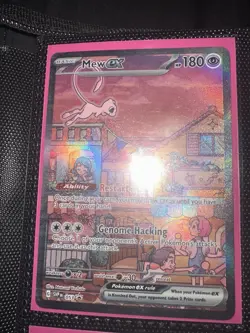 Mew ex SVP 053 Pokemon TCG Scarlet Violet 151 Black Star Promo Full Art | NM - Image 1
