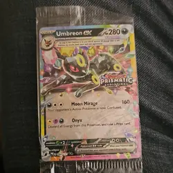 Pokemon Umbreon ex Prismatic Evolutions Promo Holo 060/131 280 HP Moon Mirage - Image 1