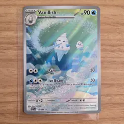 2025 Scarlet & Violet Series - White Flare Vanillish Illustration Rare #112 - Image 1