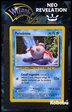 Carte Pokemon Poissirene 45/64 Edition 2 Ed 2 Neo Revelation Wizards FR 7 - Image 1