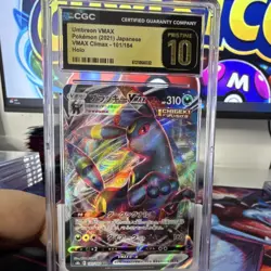 Pokemon TCG Umbreon VMAX Holo S8b Vmax Climax Japanese CGC Pris 10 101/184 - Image 3