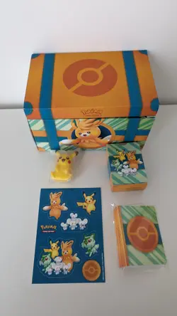 Pokemon TCG: Paldea Adventure Chest - EMPTY BOX - CHECK DESCRIPTION - Image 1