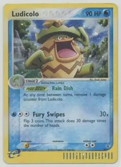 Ludicolo 2004 Pokemon Nintendo Black Star Promo Cosmos Holo #020 - HP - Image 1