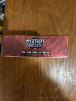 Pokemon Mystery Gems 1 CGC Graded Card & 1 Booster Pack 2025! New Sealed Box! - Image 3