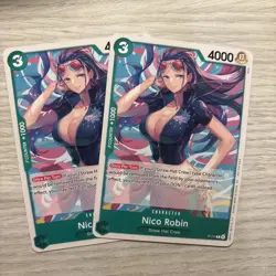 One Piece TCG Non-Foil Nico Robin P-111 English (2 in stock) - Image 1