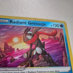 Pokemon TCG Radiant Greninja 046/189 Astral Radiance Holo Rare - Image 2