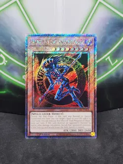 Yugioh Dark Magician of Chaos RA03-EN134 Platinum Secret Rare 1st Edition NM - Image 1