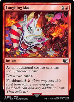 Laughing Mad (Surge Foil) 585 Final Fantasy Magic the Gathering 003607 - Image 1