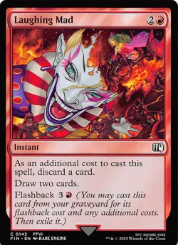 Laughing Mad (Surge Foil) 585 Final Fantasy Magic the Gathering 003019 - Image 1
