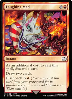 Laughing Mad (Surge Foil) Foil 585 Final Fantasy Magic the Gathering 002740 - Image 1