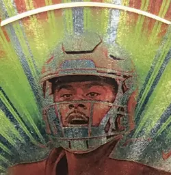2022 Illusions Malik Willis /25 “OPERATION DETONATION” GOLD FOIL EMBOSSED SSP RC - Image 5
