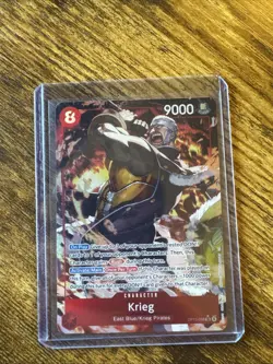 Krieg (OP15-008) (Alternate Art) OP15-008 Adventure on Kami's Island Foil Read! - Image 1