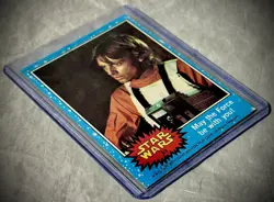 1977 STAR WARS - May the Force be with you! - Series 1 Blue Card #63 - Image 3