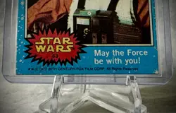 1977 STAR WARS - May the Force be with you! - Series 1 Blue Card #63 - Image 5
