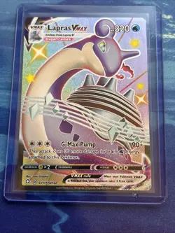 Pokemon TCG Lapras VMAX SV111/SV122 Shining Fates Full Art NM - Image 1