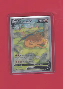 Pokemon TCG - Charizard V SWSH260 Sword & Shield Promo Holo Card Alt Art - Image 1