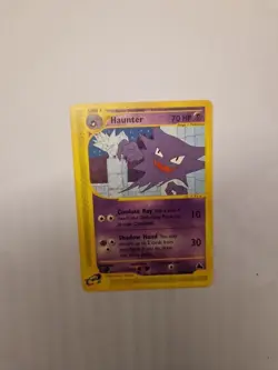 Pokemon TCG Haunter Card 63/144 Skyridge Non-Holo Near Mint Condition WOTC 2003 - Image 1