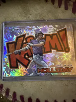2025 Panini Prospect Edition - Kaboom! Ethan Holliday #4 (RC) - Image 1