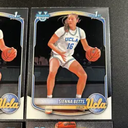 Sienna Betts 2025-26 Bowman Chrome U 1st (2) + Verified + VIP UCLA - Image 3