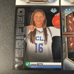 Sienna Betts 2025-26 Bowman Chrome U 1st (2) + Verified + VIP UCLA - Image 4